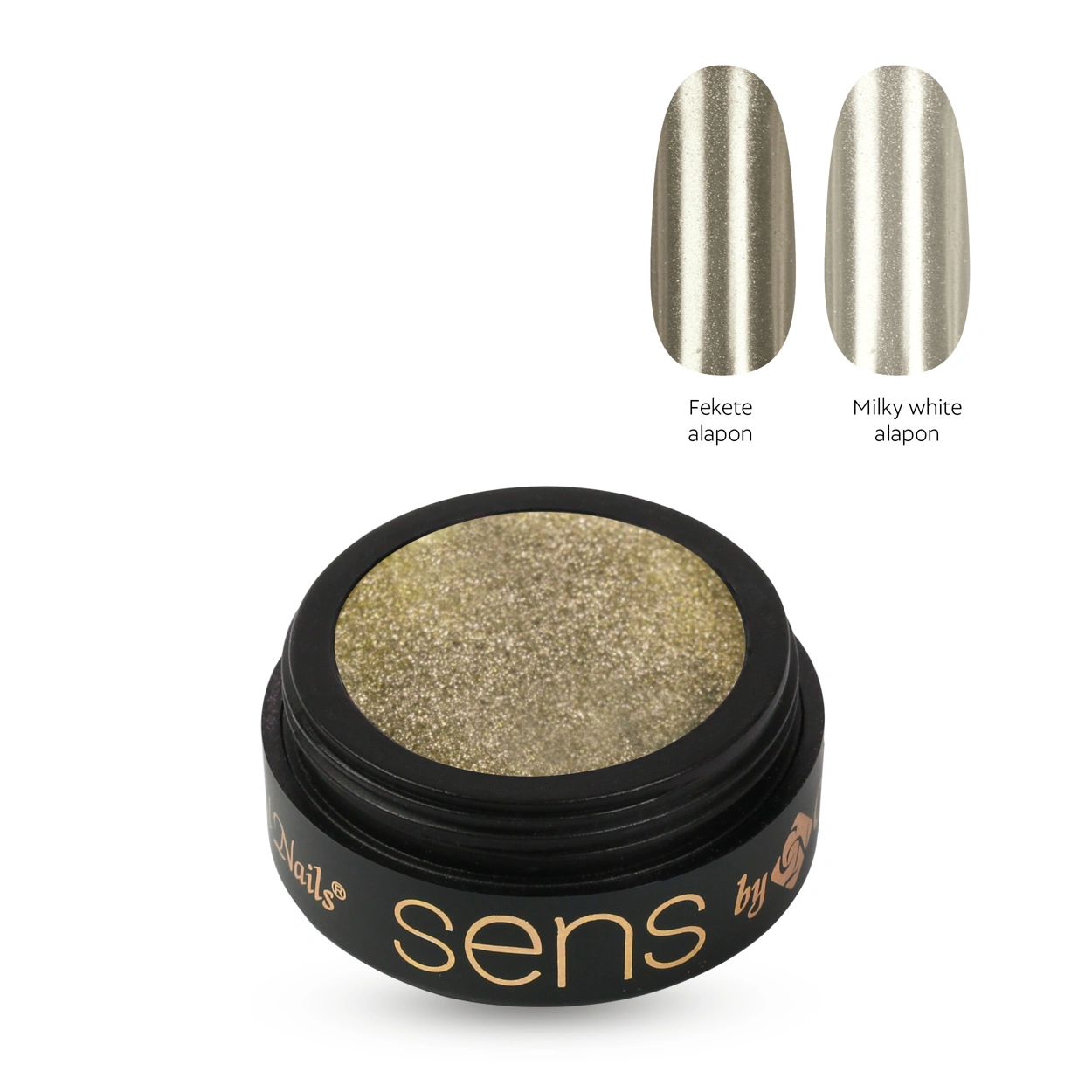 Crystal Nails SENS ChroMirror Deluxe króm pigmentpor - Solara főképe